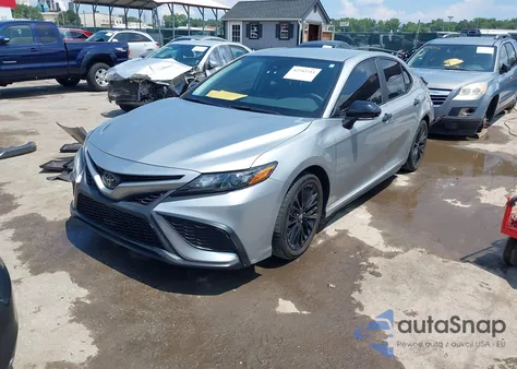 2022 Toyota Camry Se Nightshade Special Awd из США, поврежденный, VIN 4T1G11BKXNU068768